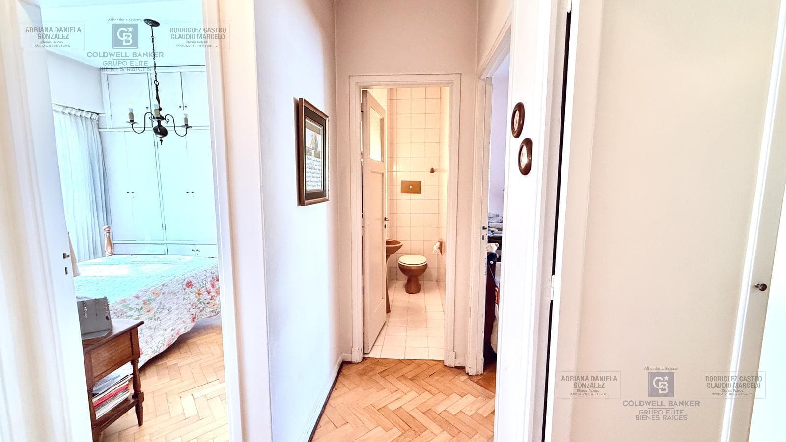 4-room apartment for sale, half-floor, with separate room and front balcony in Palermo