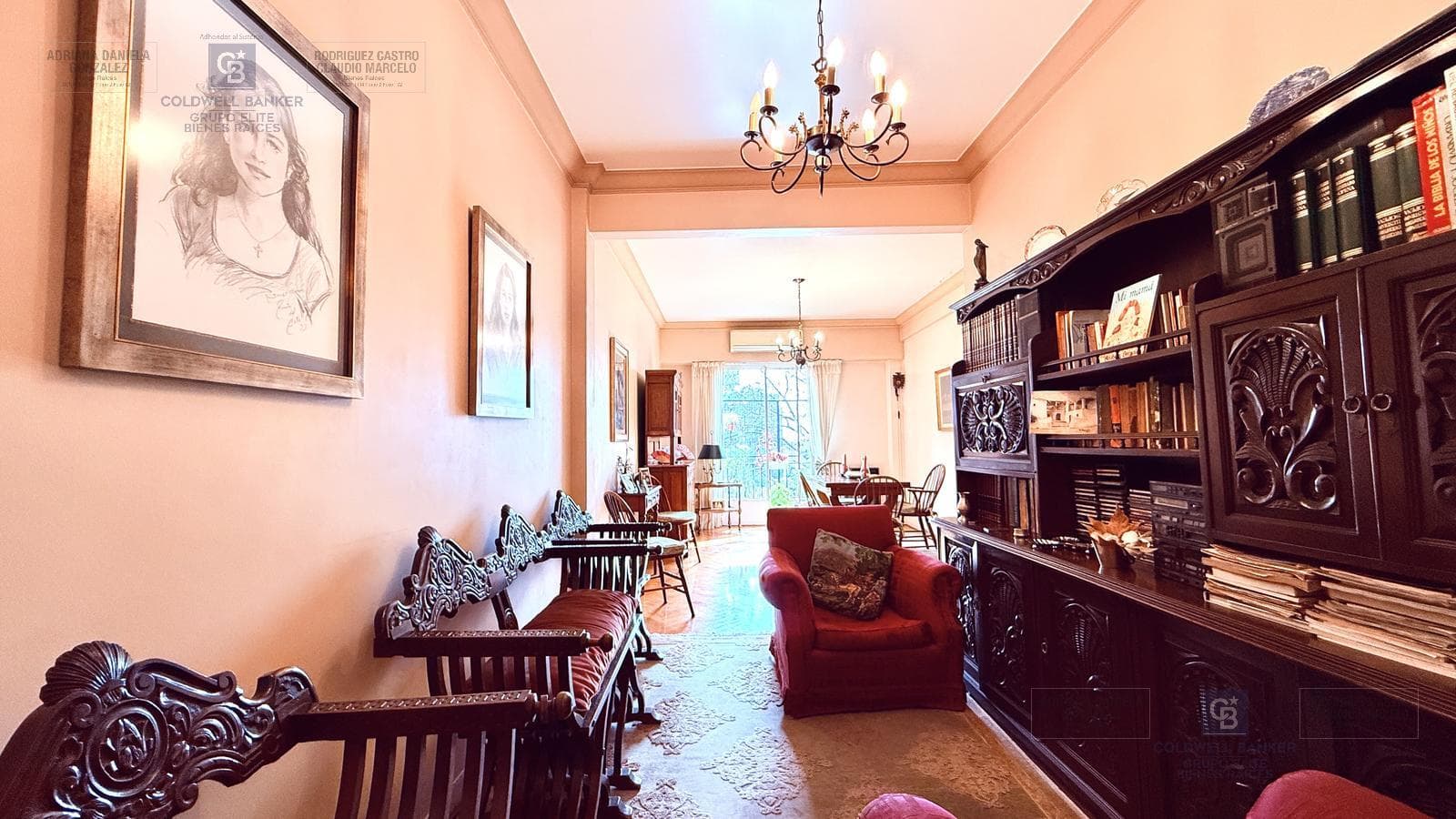 4-room apartment for sale, half-floor, with separate room and front balcony in Palermo