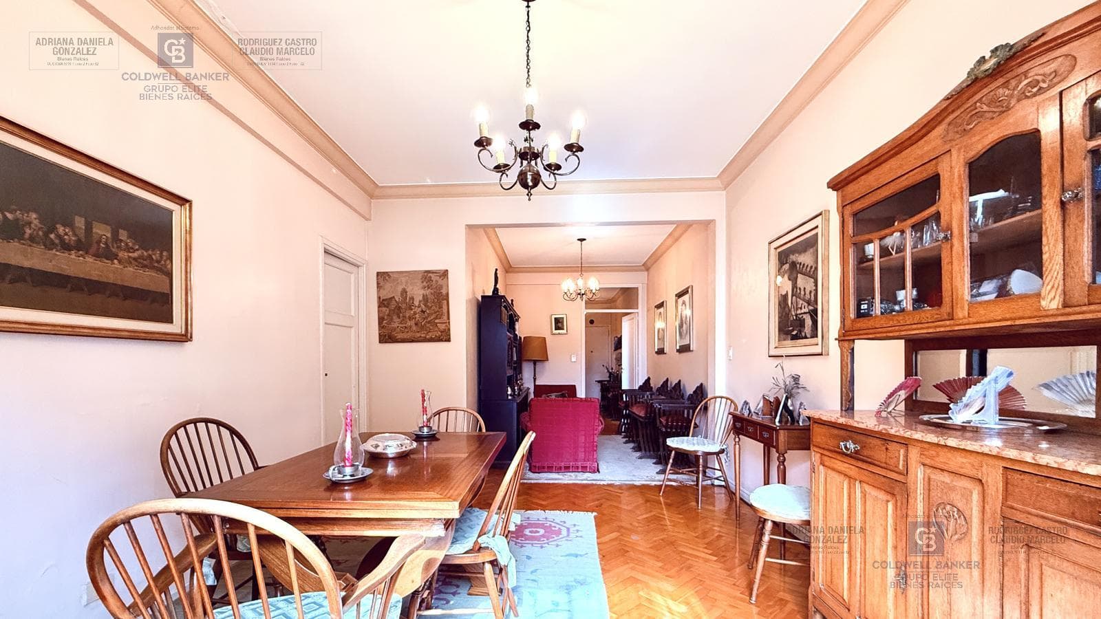 4-room apartment for sale, half-floor, with separate room and front balcony in Palermo