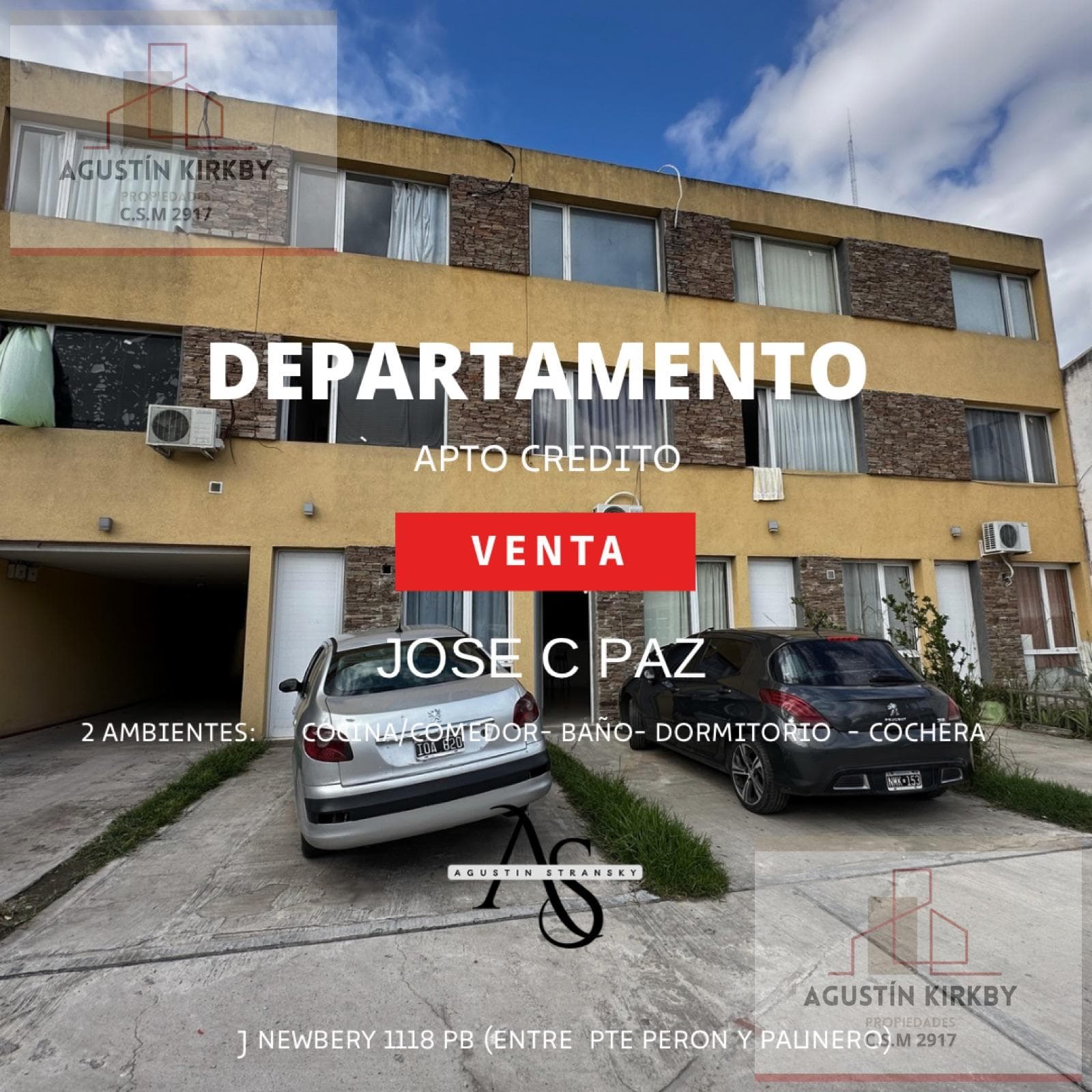 Apartment for SALE - Jose Clemente Paz - Two-room apartment