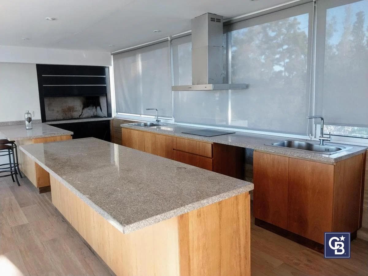 For Sale: 4-room penthouse with barbecue area and private terrace at La Esmeralda Suites, Km 50, Pilar—Across from Palmas