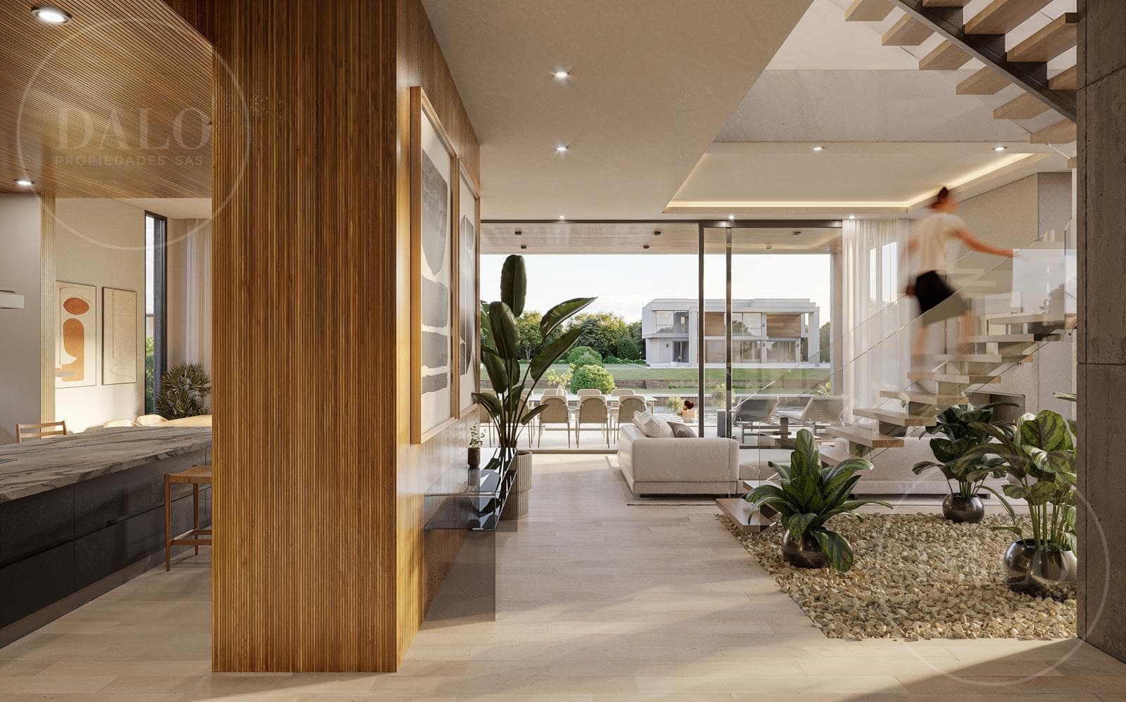 House for Sale in Yacht Nordelta. 6 rooms with a view of the river and a private dock.