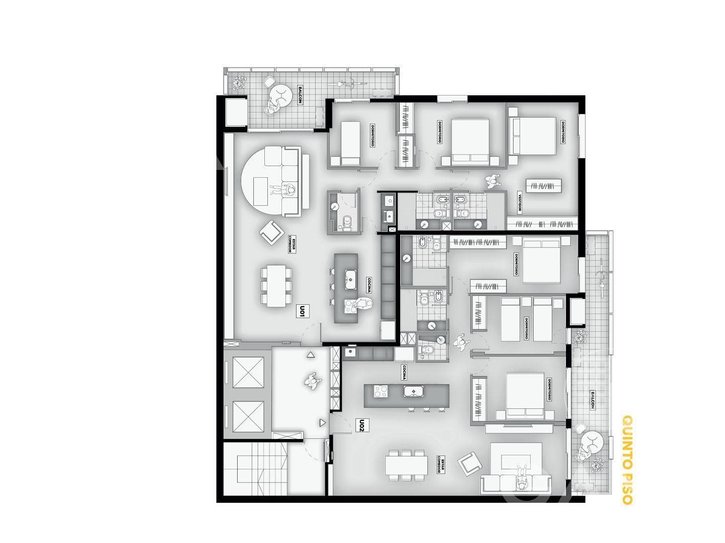 Premium 3-Bedroom Apartment for Sale with Balcony and Amenities at 1409 Dorrego Street