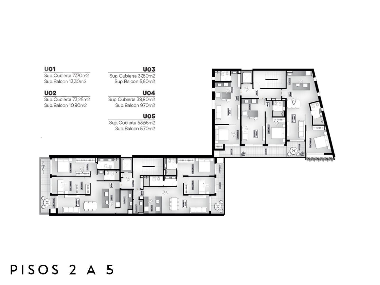 Premium 2-Bedroom Apartment for Sale with Balcony and Amenities at 2000 San Juan Street