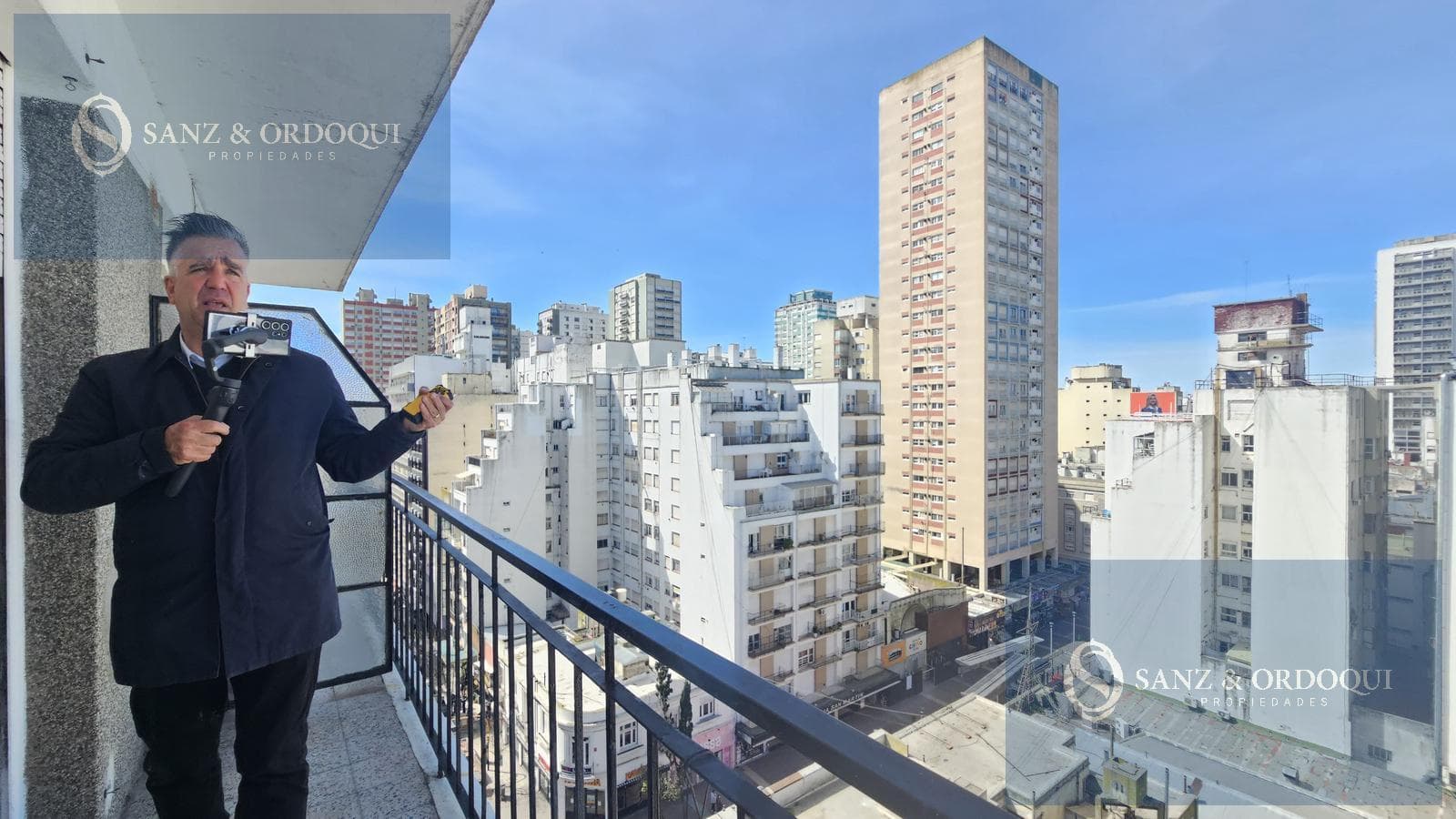For Sale - Two-room apartment facing the street with a balcony - Santa Fe 1715