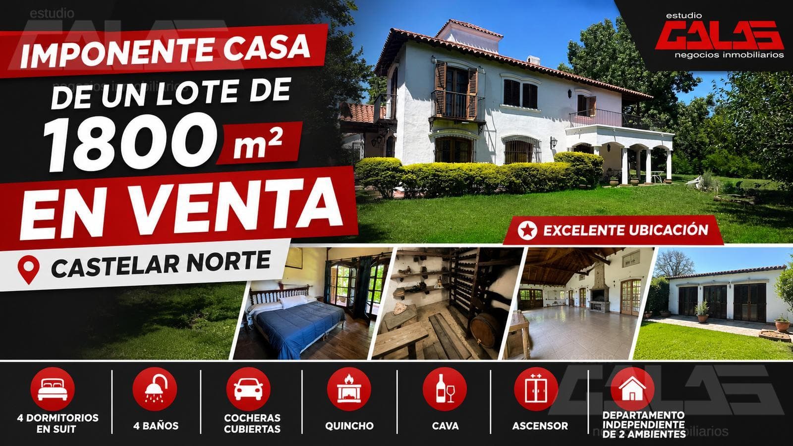 HOUSE | 6 ROOMS | PARK | CATEGORY | BARBECUE AREA | CASTELAR NORTE