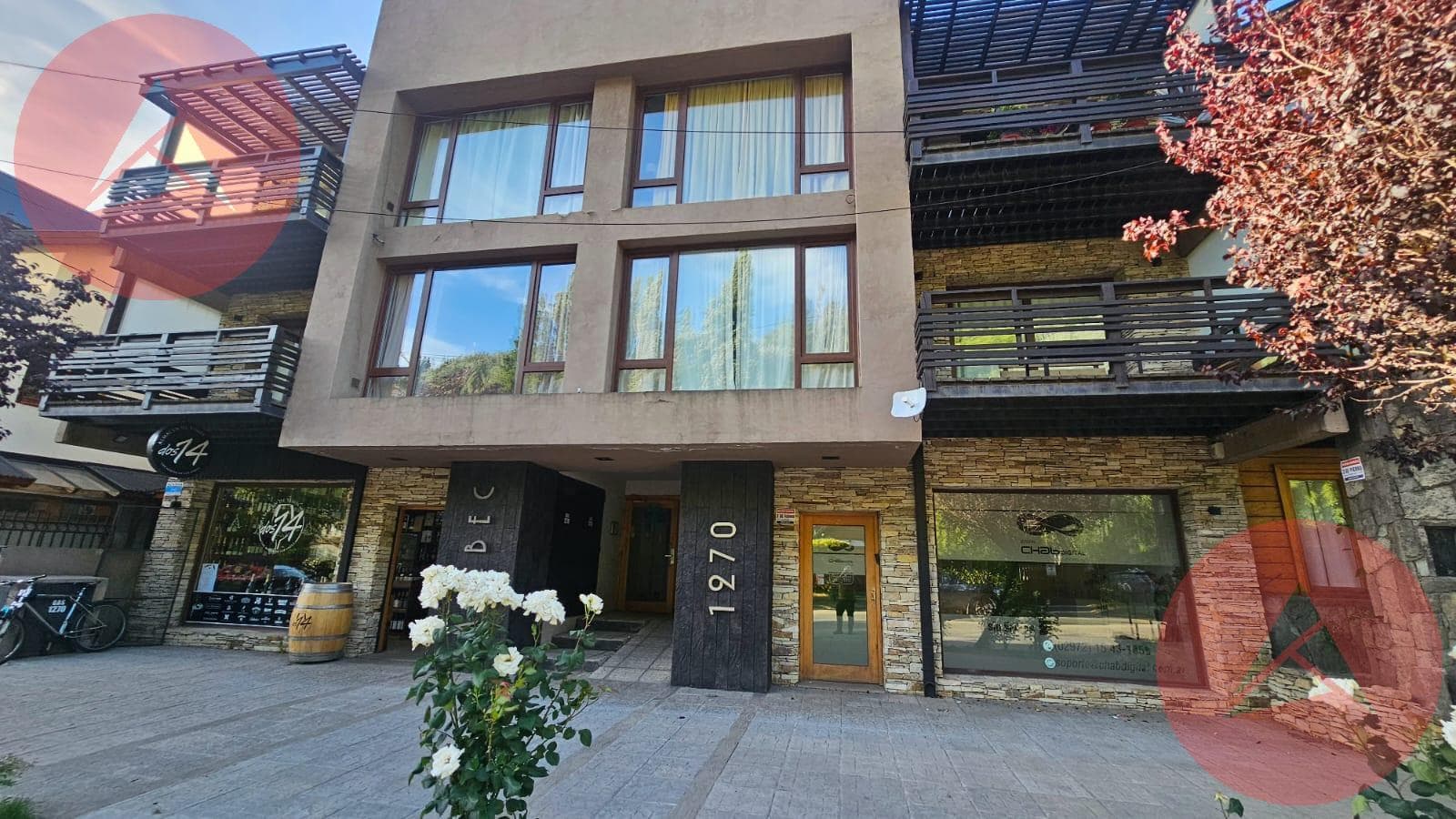 3-room apartment - Malbec Building, downtown San Martín de los Andes
