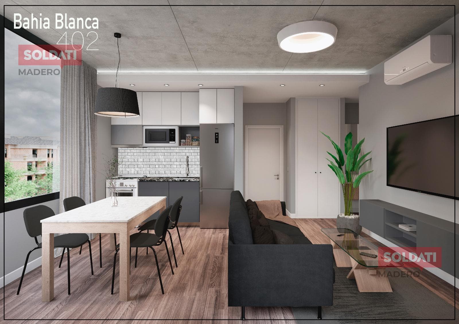 3-room apartment for sale in Wilde with financing available