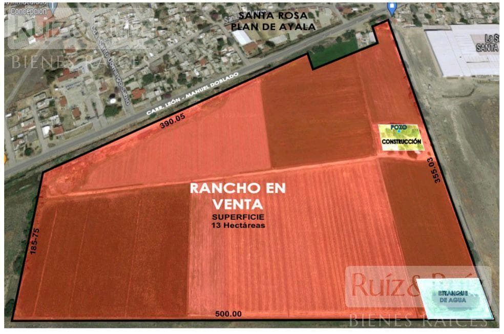 Lot on Sta. Rosa Road in Plan de Ayala, behind the Colinas de León Industrial Park