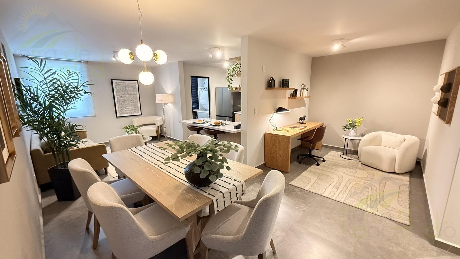 1st-Floor, 3-Bedroom Apartment in Zibata, Querétaro
