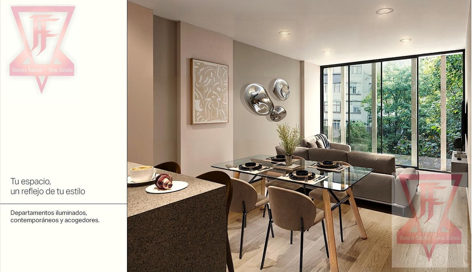 Brand-New 2-Bedroom Apartment for Sale, 153 m², in Barranca del Muerto, Álvaro Obregón, Mexico City