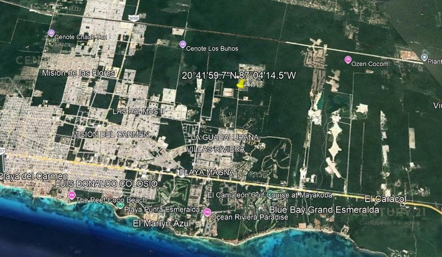 3.5-hectare lot for sale near Mayakoba C4103