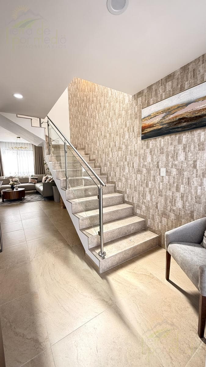 House with a Large Kitchen in Zakia, Querétaro, Featuring a VIP Movie Theater