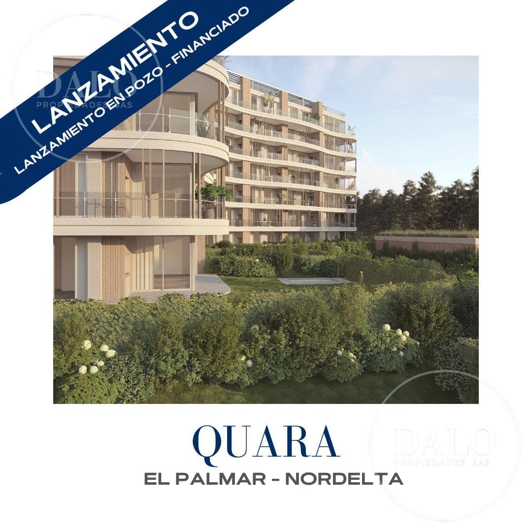 2-Room Apartment for Sale in Venta de Pozo, in the Quara Building, Nordelta, with a view of the central lake