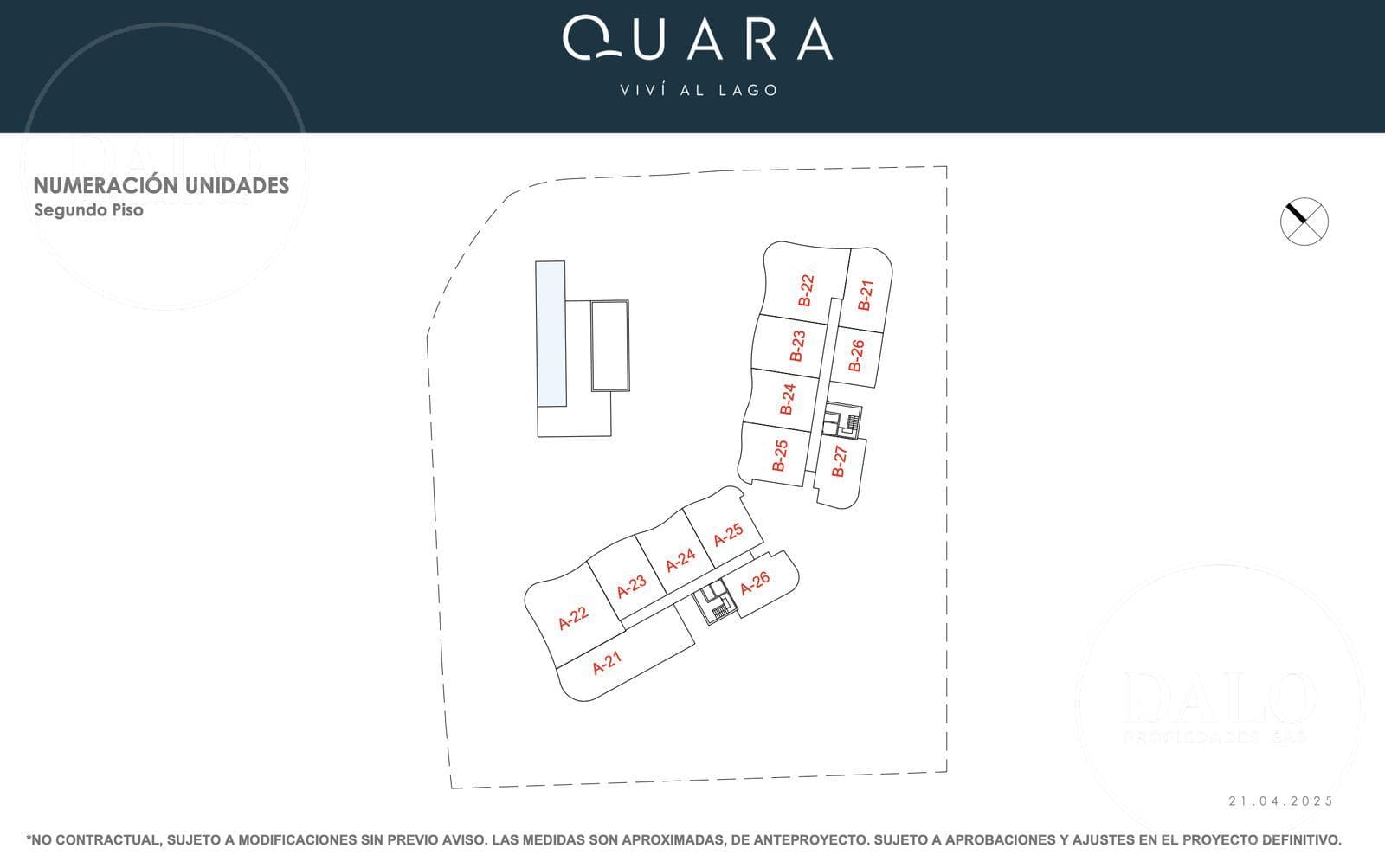 2-Room Apartment, For Sale in De Pozo, Quara, Nordelta, with a View of the Lake