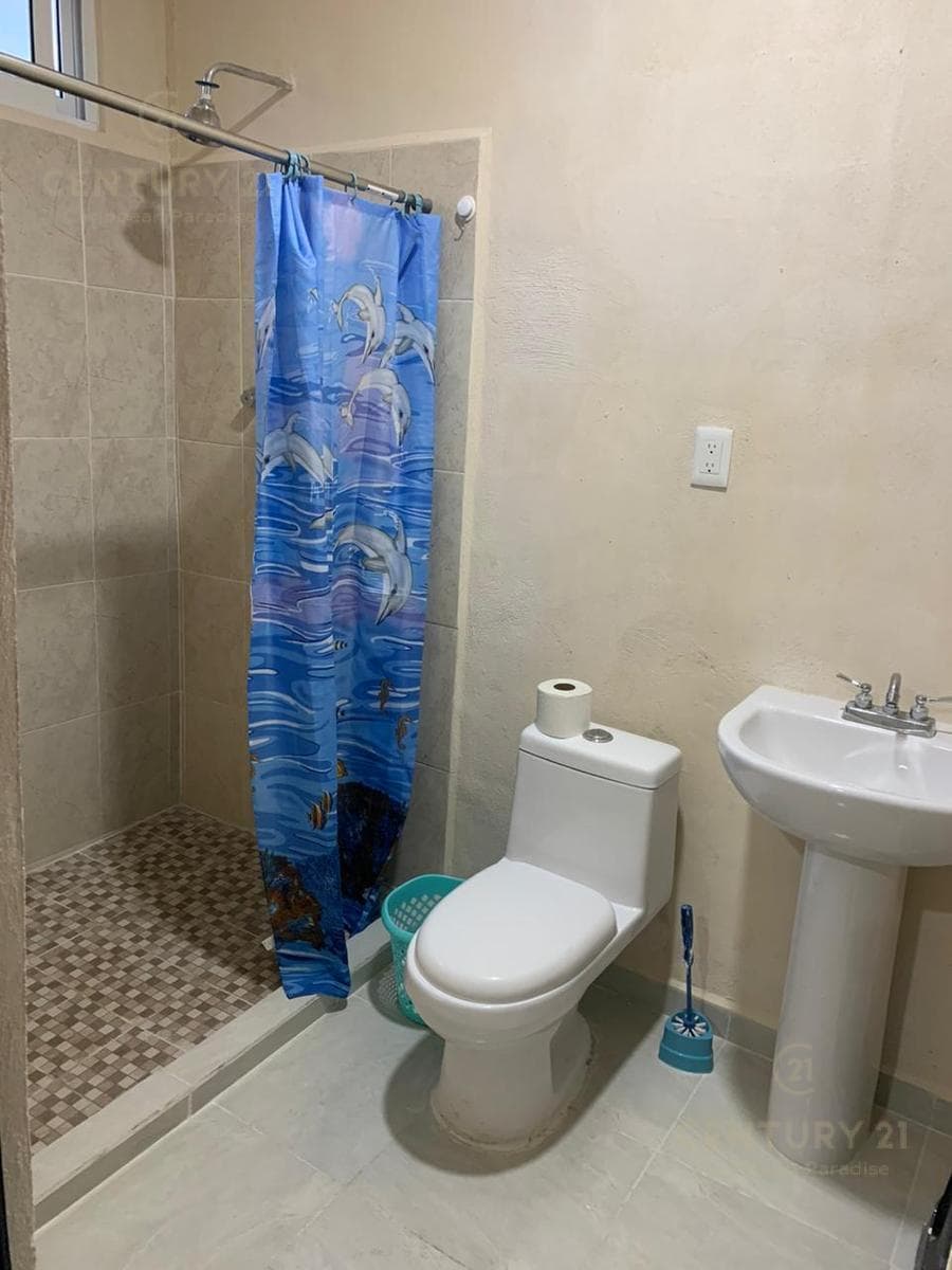 Casa de 3 rec amueblada en renta en Balamtun Playa del Carmen P4490