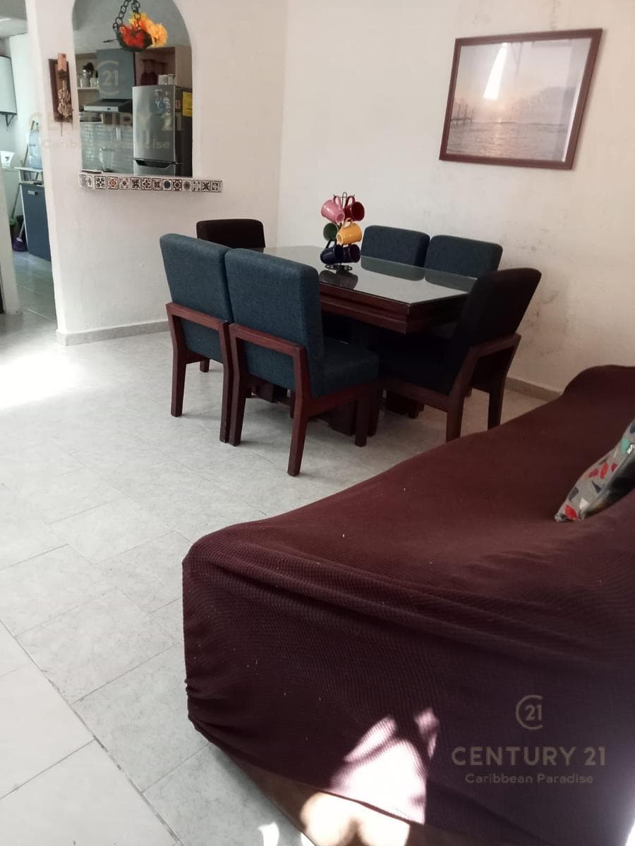 Casa de 3 rec amueblada en renta en Balamtun Playa del Carmen P4490