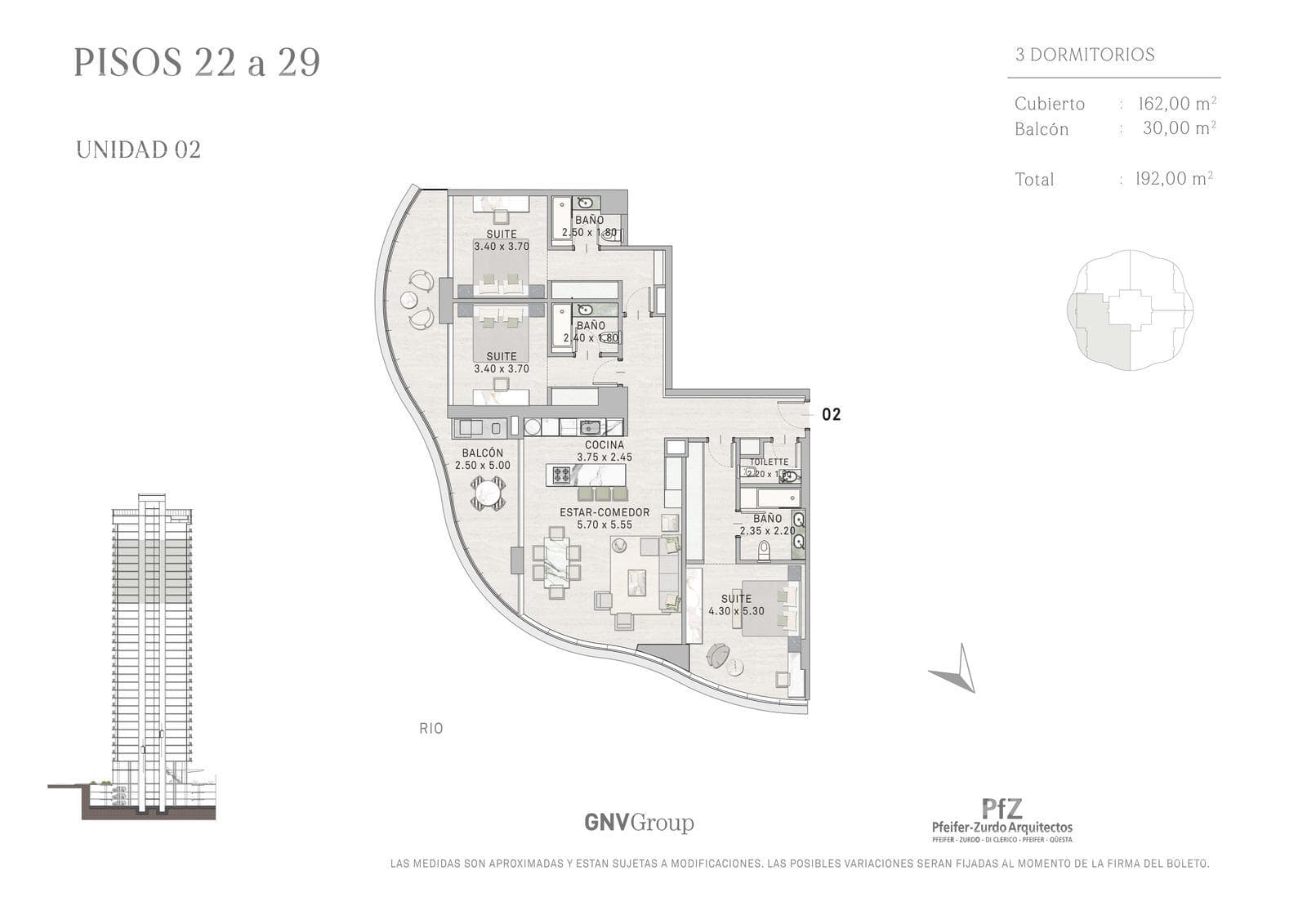 Apartment for Sale at Osten Tower II, Puerto Madero.