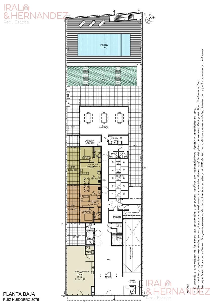 2-room apartment for sale (under construction) - Saavedra