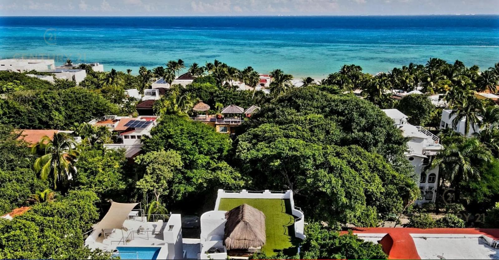 Castillo de Amor, Casa amplia de 2 habitaciones con estilo único a solo 200 m de la Playa en Playacar fase 1 P4491