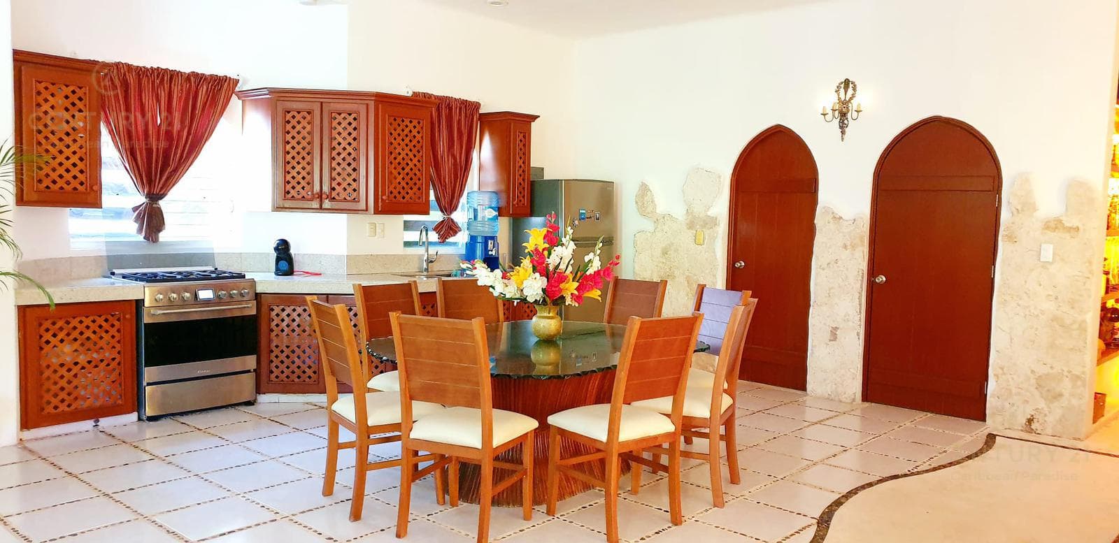 Castillo de Amor, Casa amplia de 2 habitaciones con estilo único a solo 200 m de la Playa en Playacar fase 1 P4491
