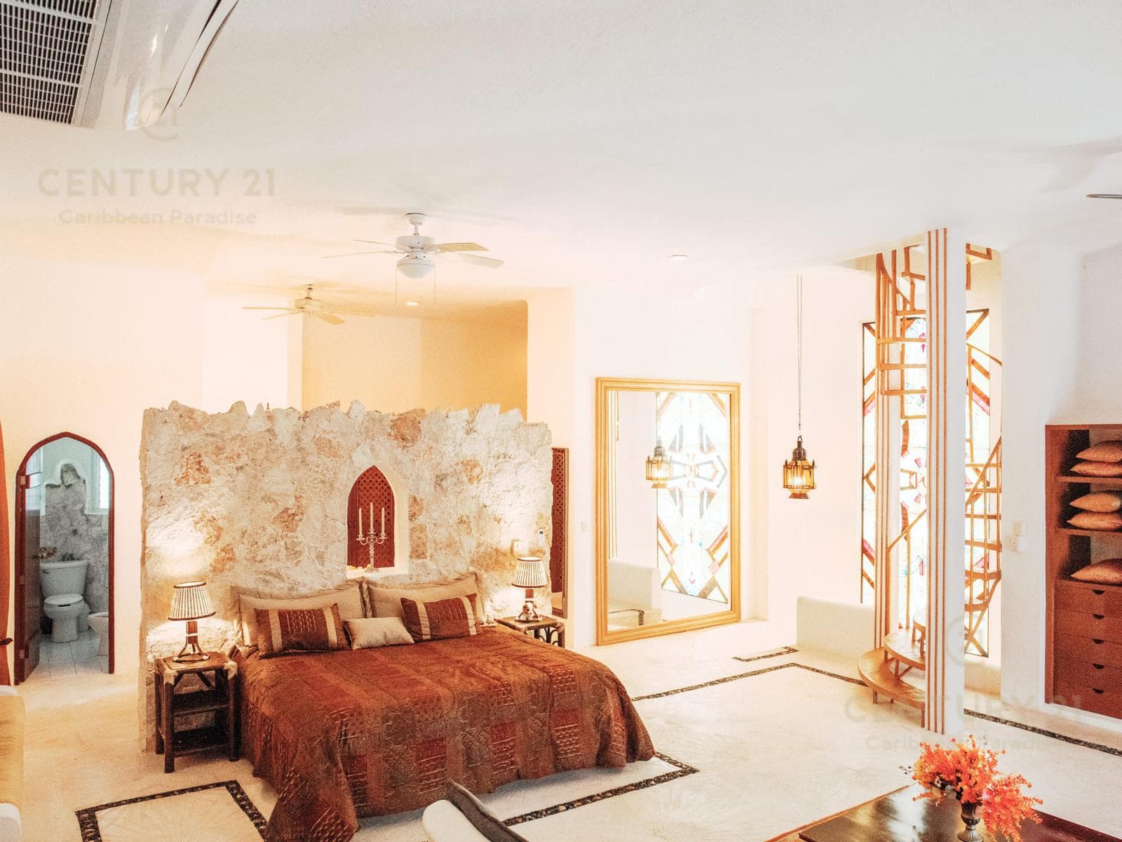 Castillo de Amor, Casa amplia de 2 habitaciones con estilo único a solo 200 m de la Playa en Playacar fase 1 P4491