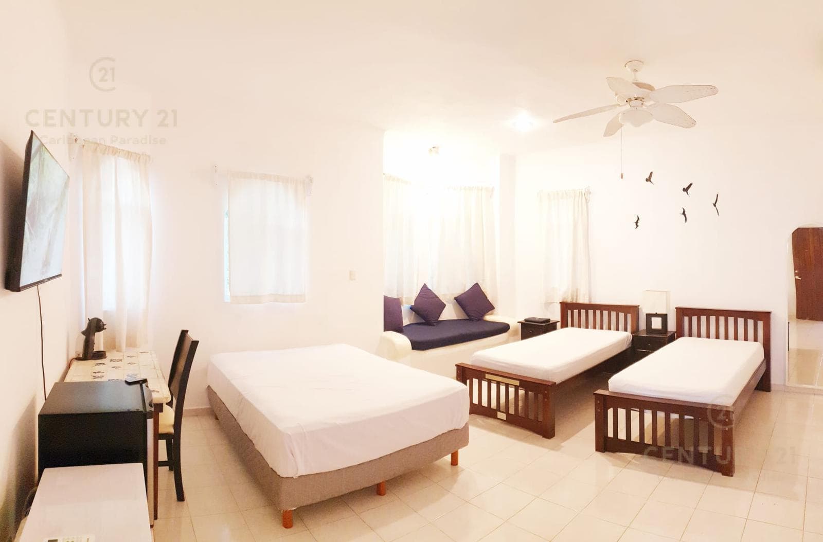 Castillo de Amor, Casa amplia de 2 habitaciones con estilo único a solo 200 m de la Playa en Playacar fase 1 P4491