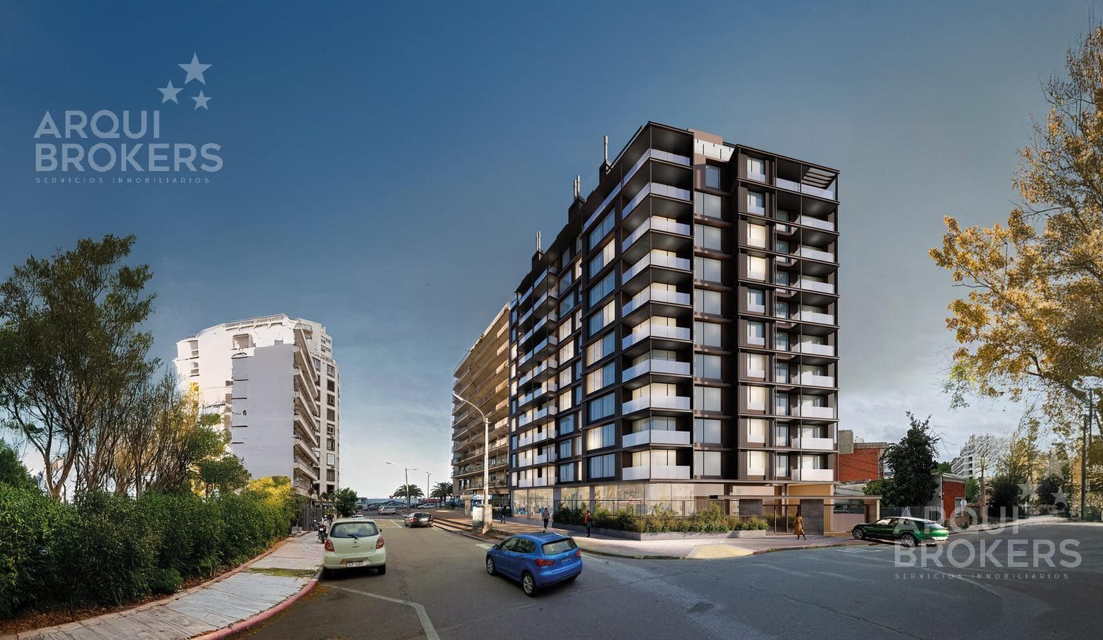 Two-bedroom duplex penthouse apartment for sale in Pocitos - 1103