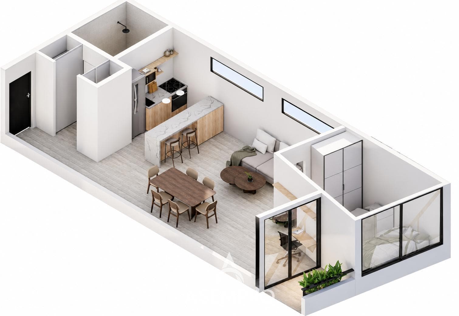 2-ROOM APARTMENT FOR SALE IN PALERMO SOHO - INVESTMENT OPPORTUNITY!!
