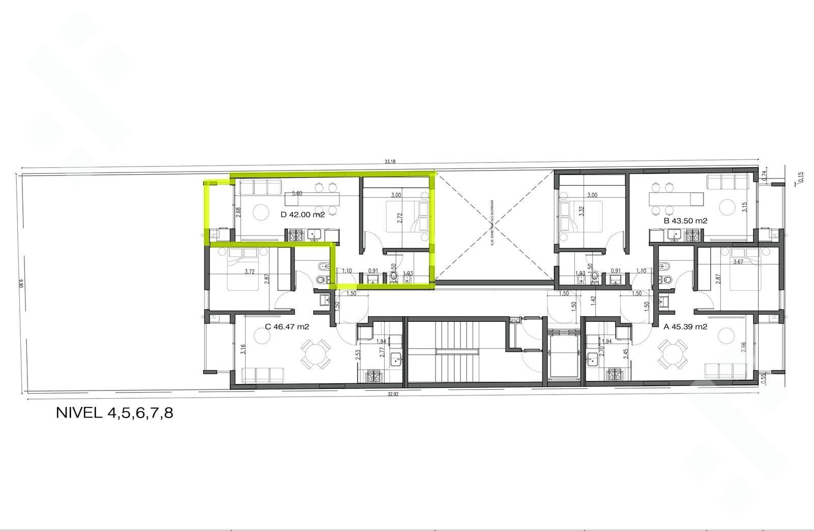 One-bedroom apartment for sale in the NOVA HAUS development - Neuquén City
