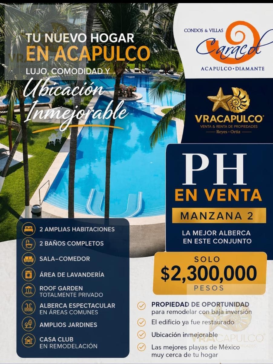 Apartment in need of renovation at PH Caracol Diamante