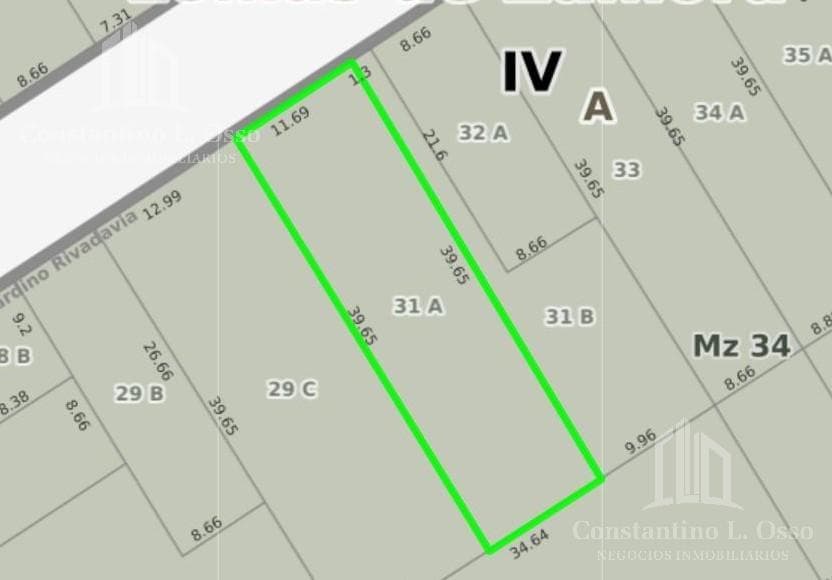 Land - 12x40 Lot - For Sale - Temperley