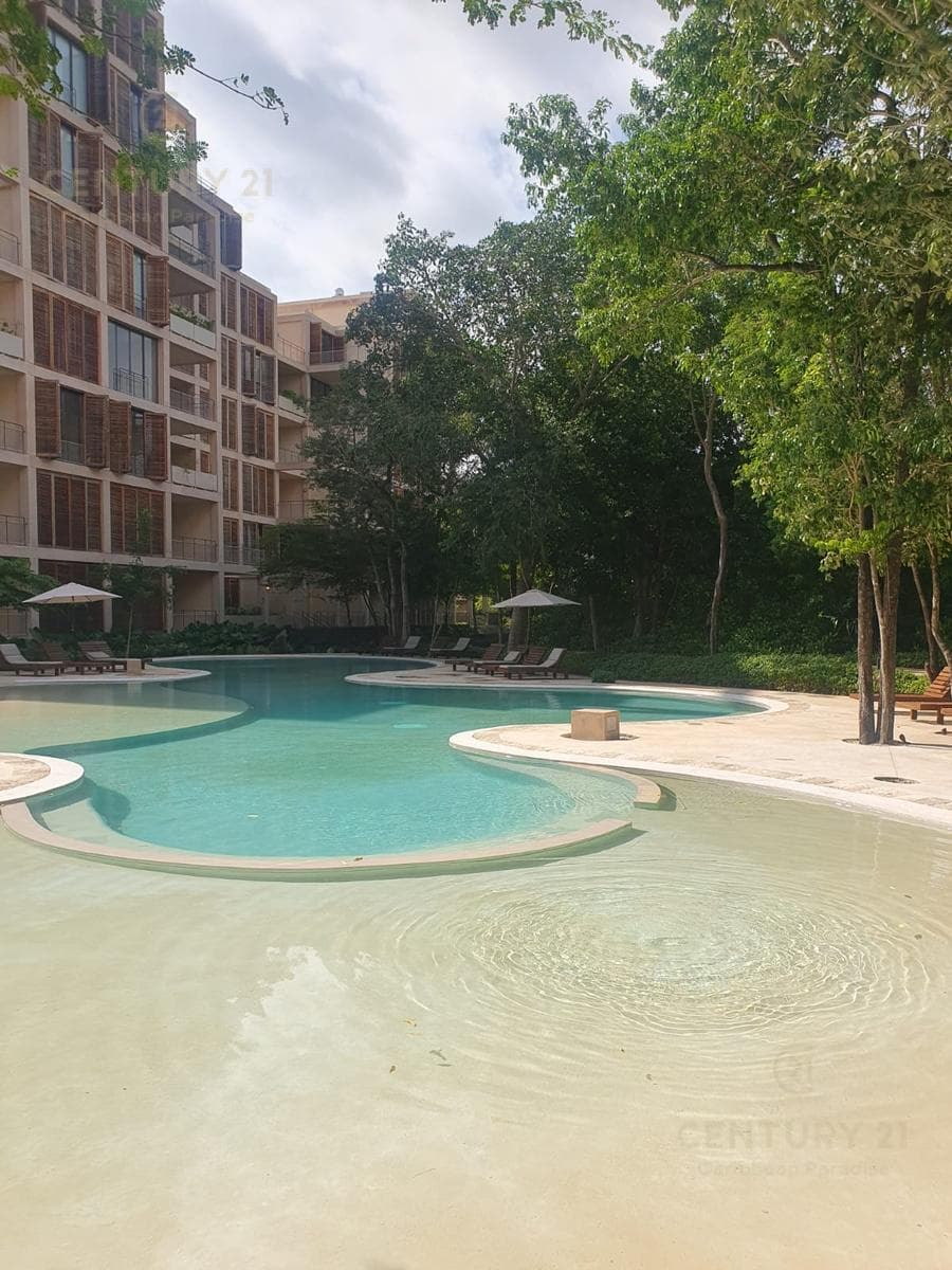 Apartment for Sale at The Village Corasol in Playa del Carmen with Private Beach Club C4106