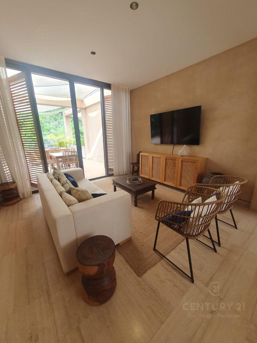 Apartment for Sale at The Village Corasol in Playa del Carmen with Private Beach Club C4106