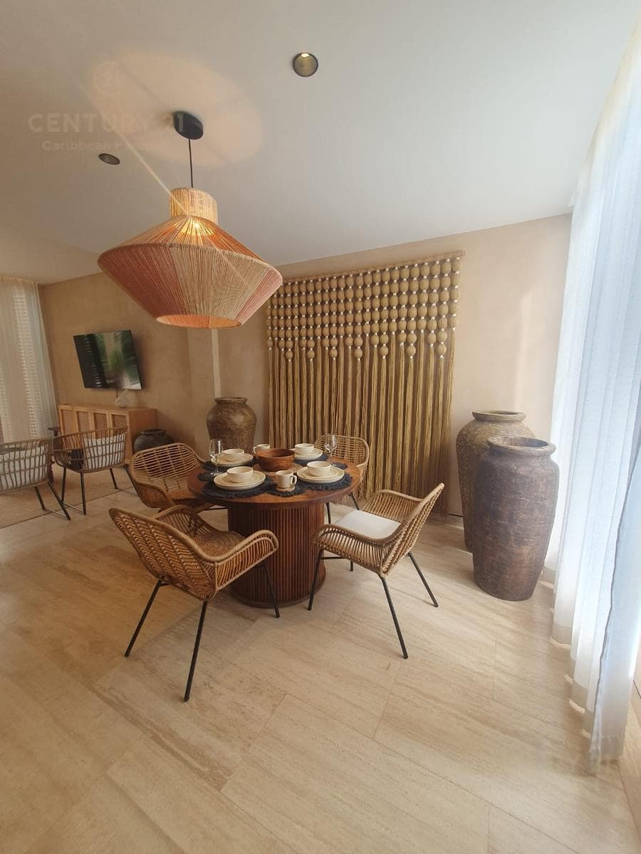 Apartment for Sale at The Village Corasol in Playa del Carmen with Private Beach Club C4106
