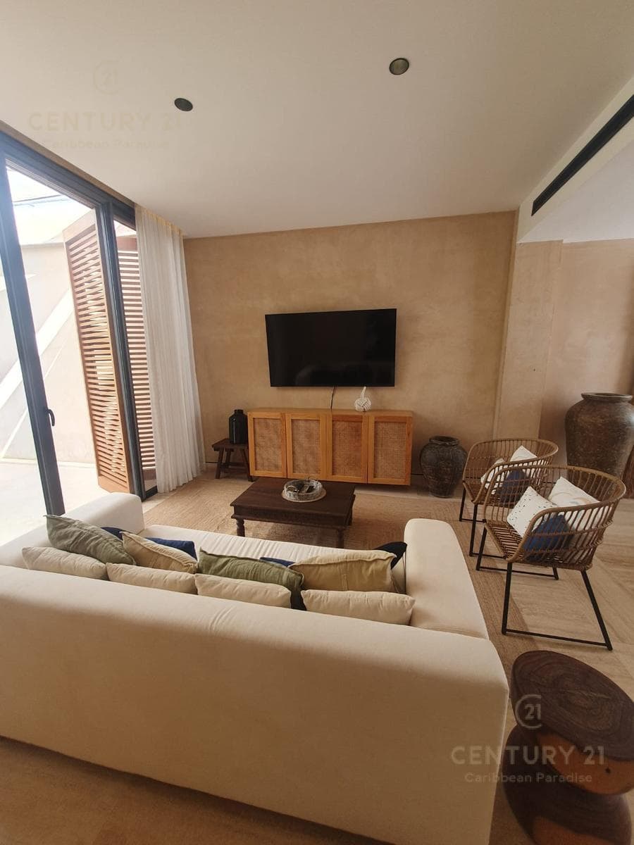 Apartment for Sale at The Village Corasol in Playa del Carmen with Private Beach Club C4106