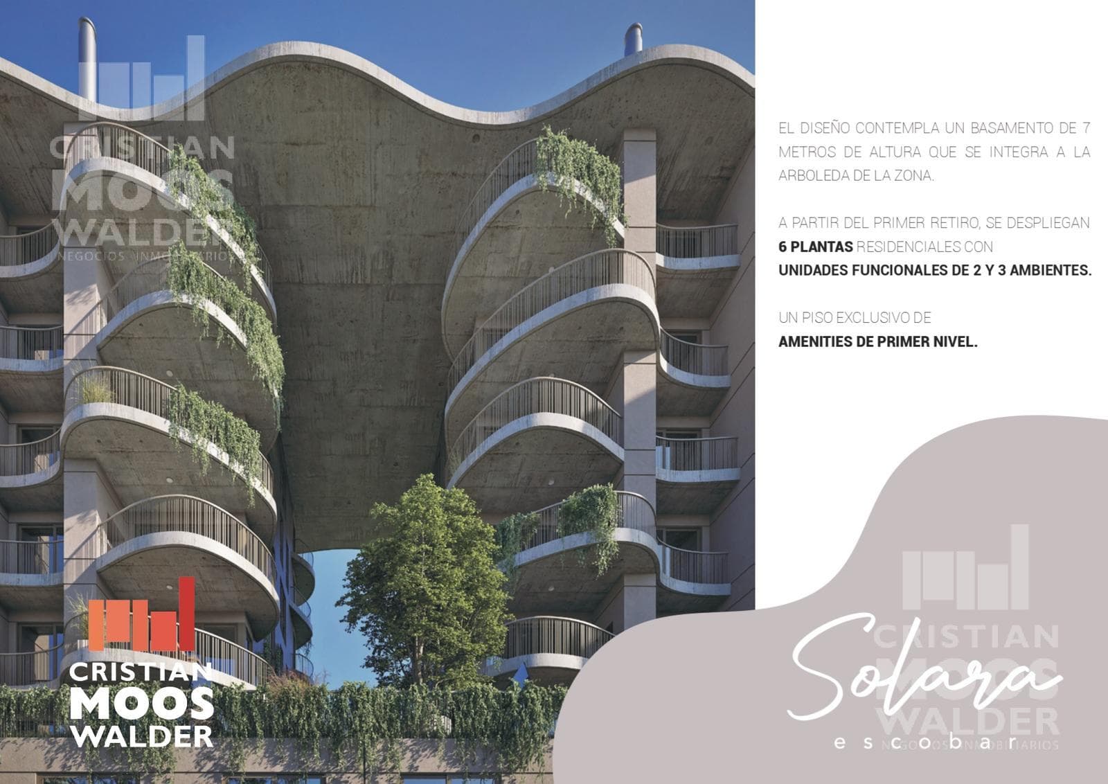 2-room apartment for sale - Escobar