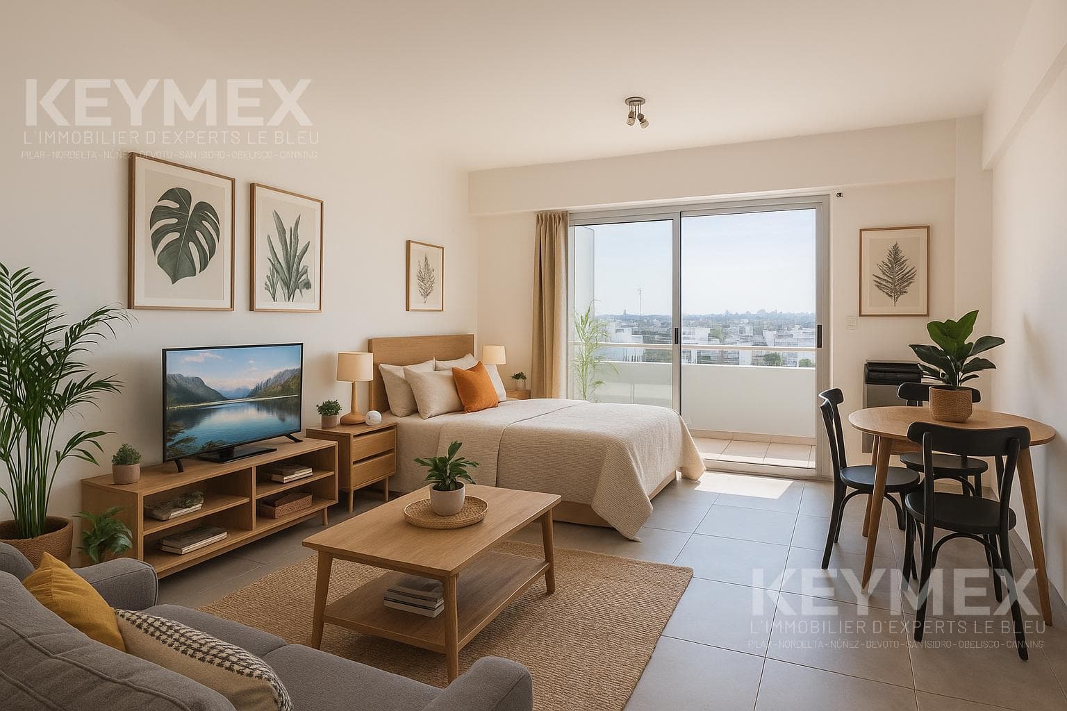 Studio apartment for sale in Morón, with garage and storage room; eligible for a mortgage