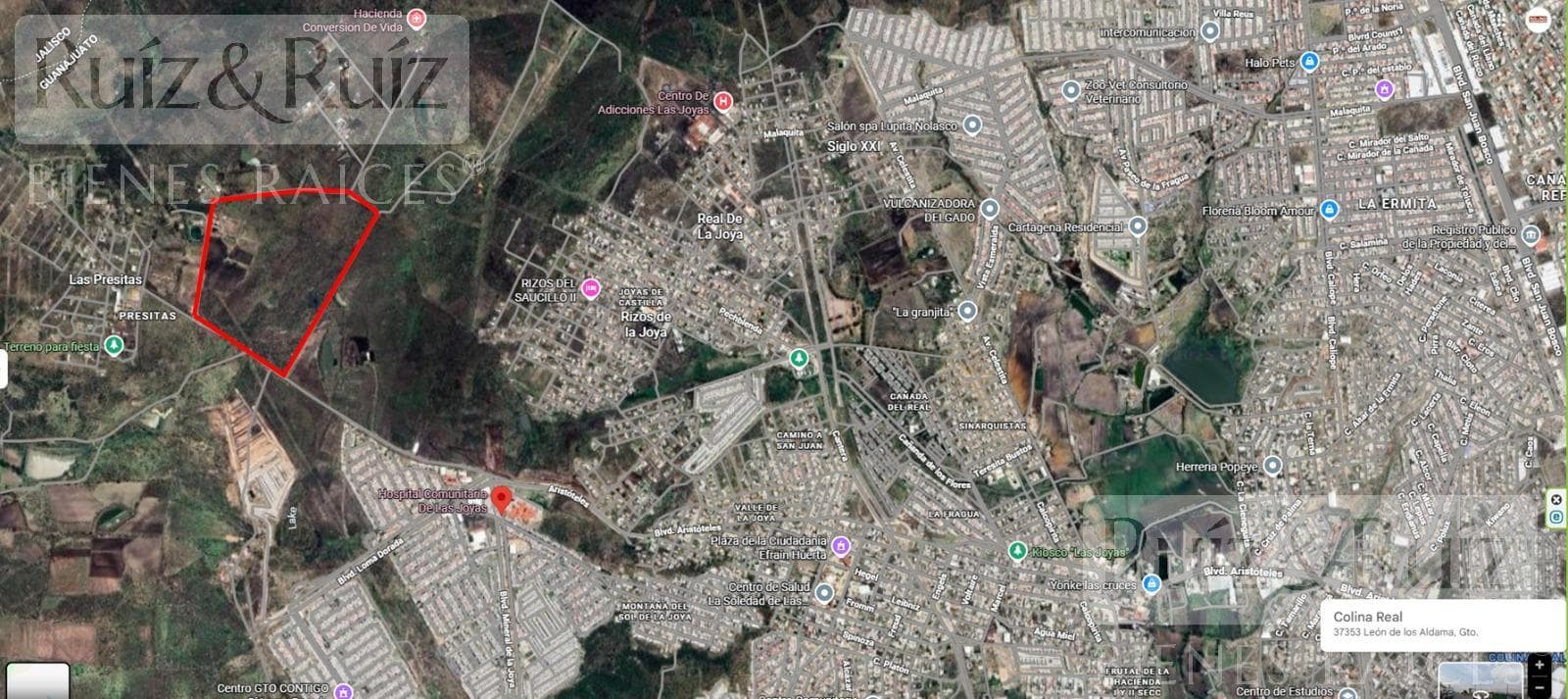 31 HECTARES FOR SALE ON ARISTOTELES BOULEVARD, NORTHERN AREA.