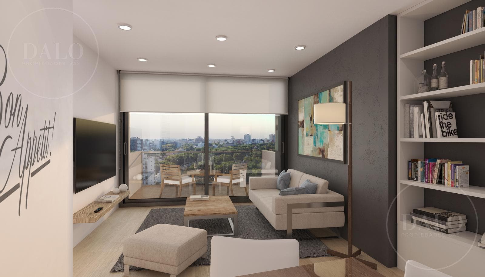 3-Bedroom Apartment with Guest Room in Palermo Chico, DOME Tower, Palermo Apartments