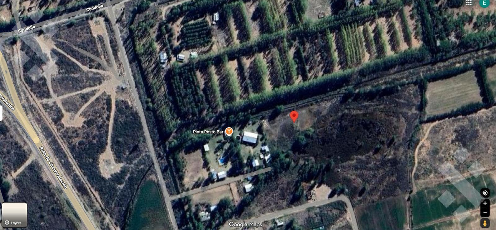 Lot for sale in Plottier, Neuquén Province.