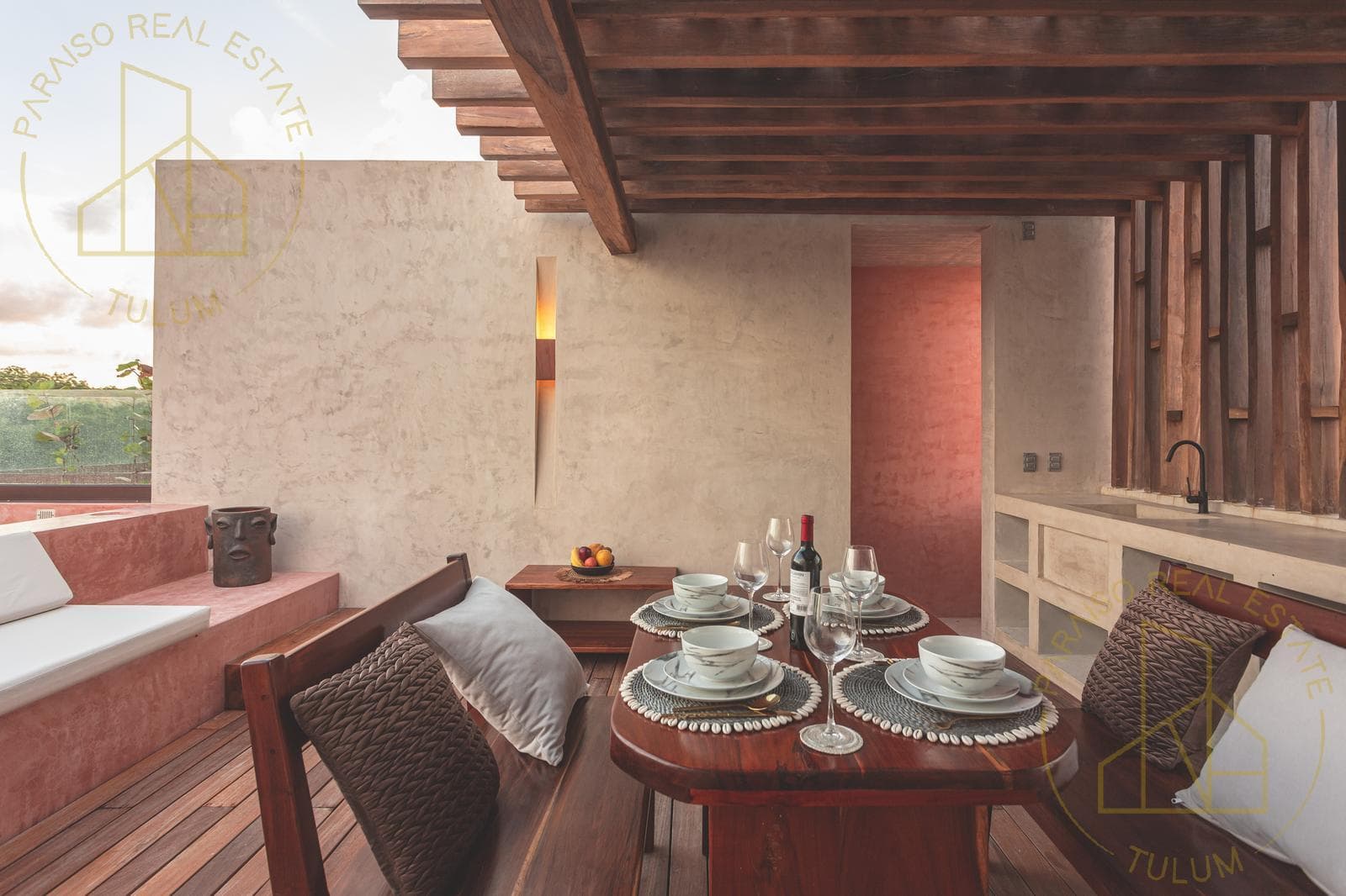 2-bedroom townhouse, private pool, terrace -Reg 15 Tulum- Villa 8