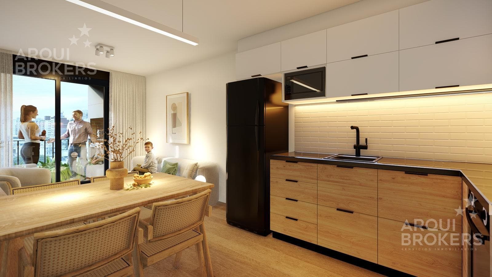 One-bedroom apartment with a patio for sale in Buceo - 105
