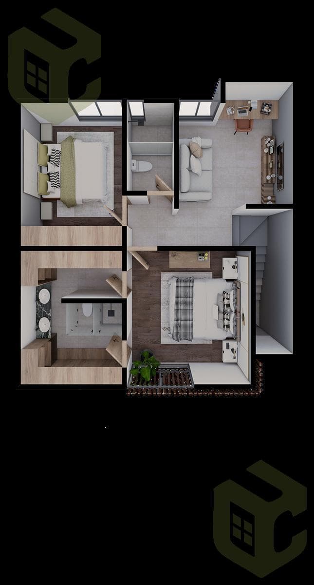 WITH 3 SPACIOUS BEDROOMS