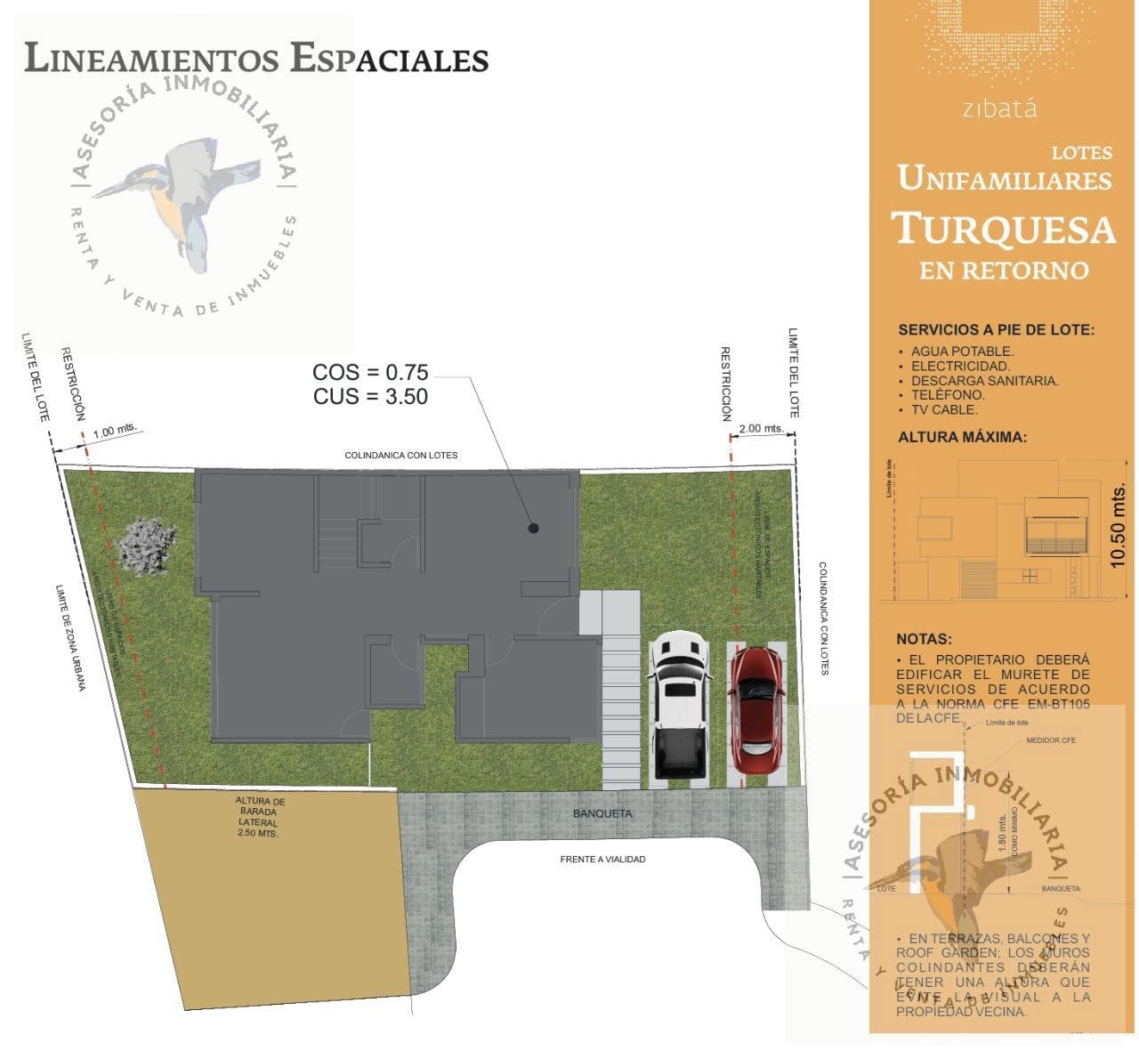 Residential Lot in the Zibatá Subdivision, Querétaro