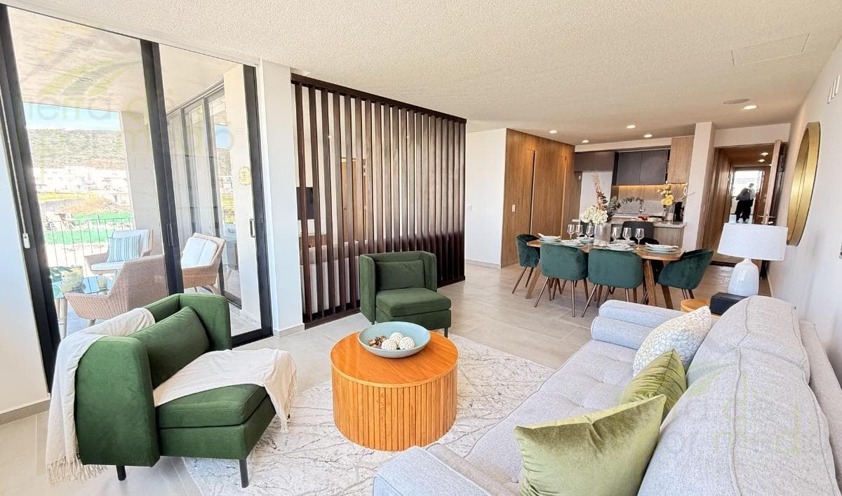 Luxury Apartment, 3-Bedroom Option in Zaru, Querétaro