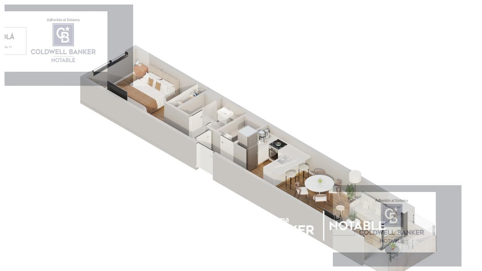 FOR SALE / 2-room apartment, 3rd floor, Belgrano, Aguilar 2483