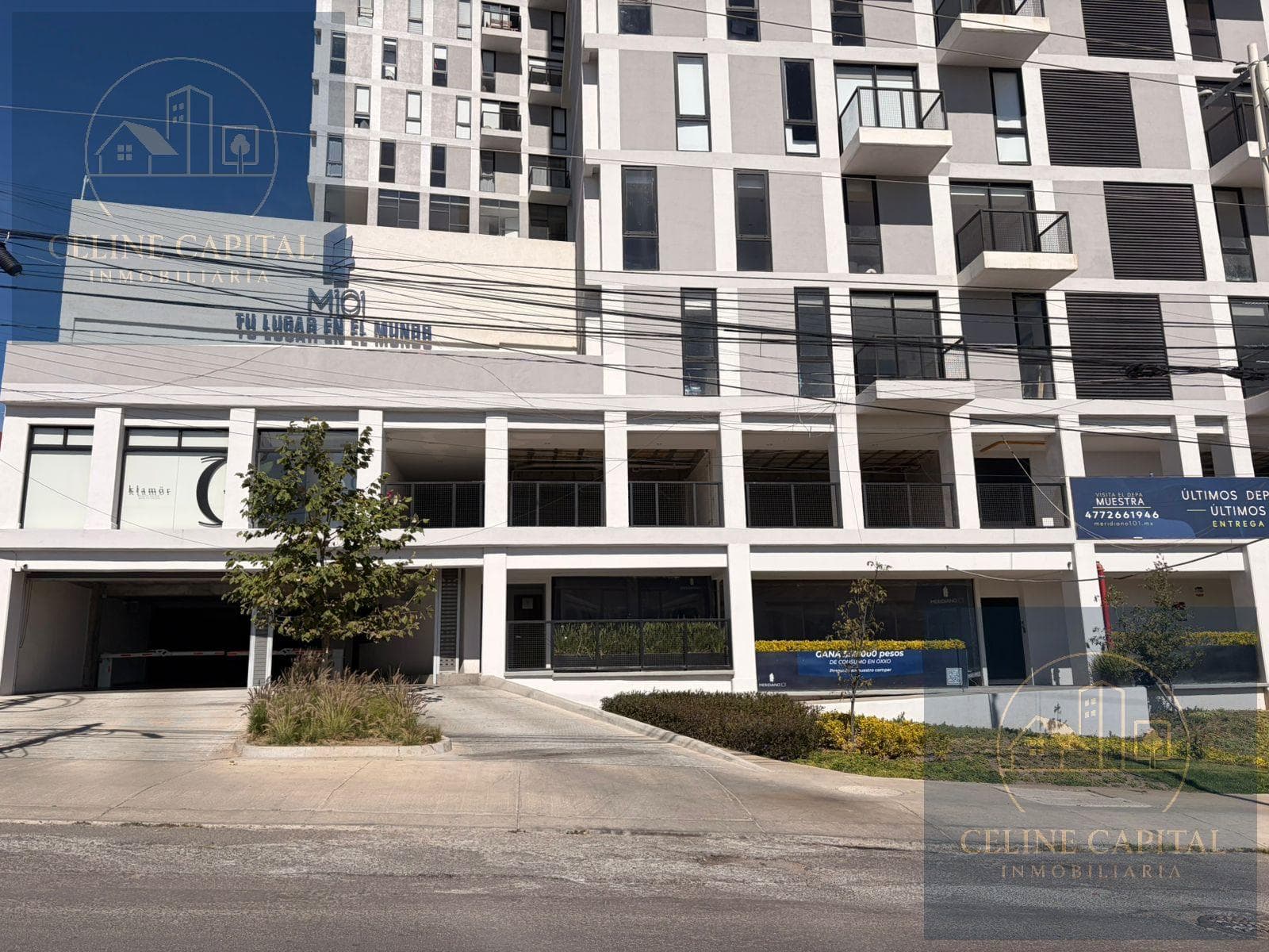 Commercial space at Meridiano 101 on Morelos Boulevard, Balcones del Campestre