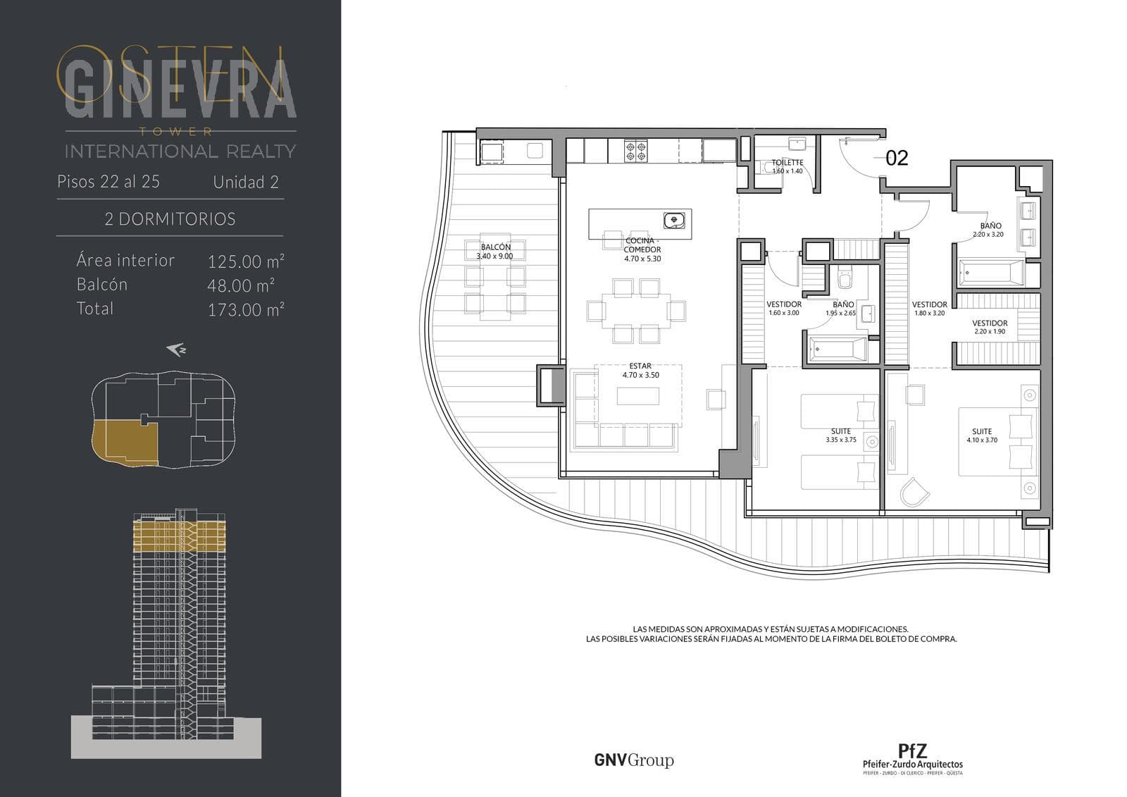Apartment for Sale at Osten Tower, Puerto Madero.