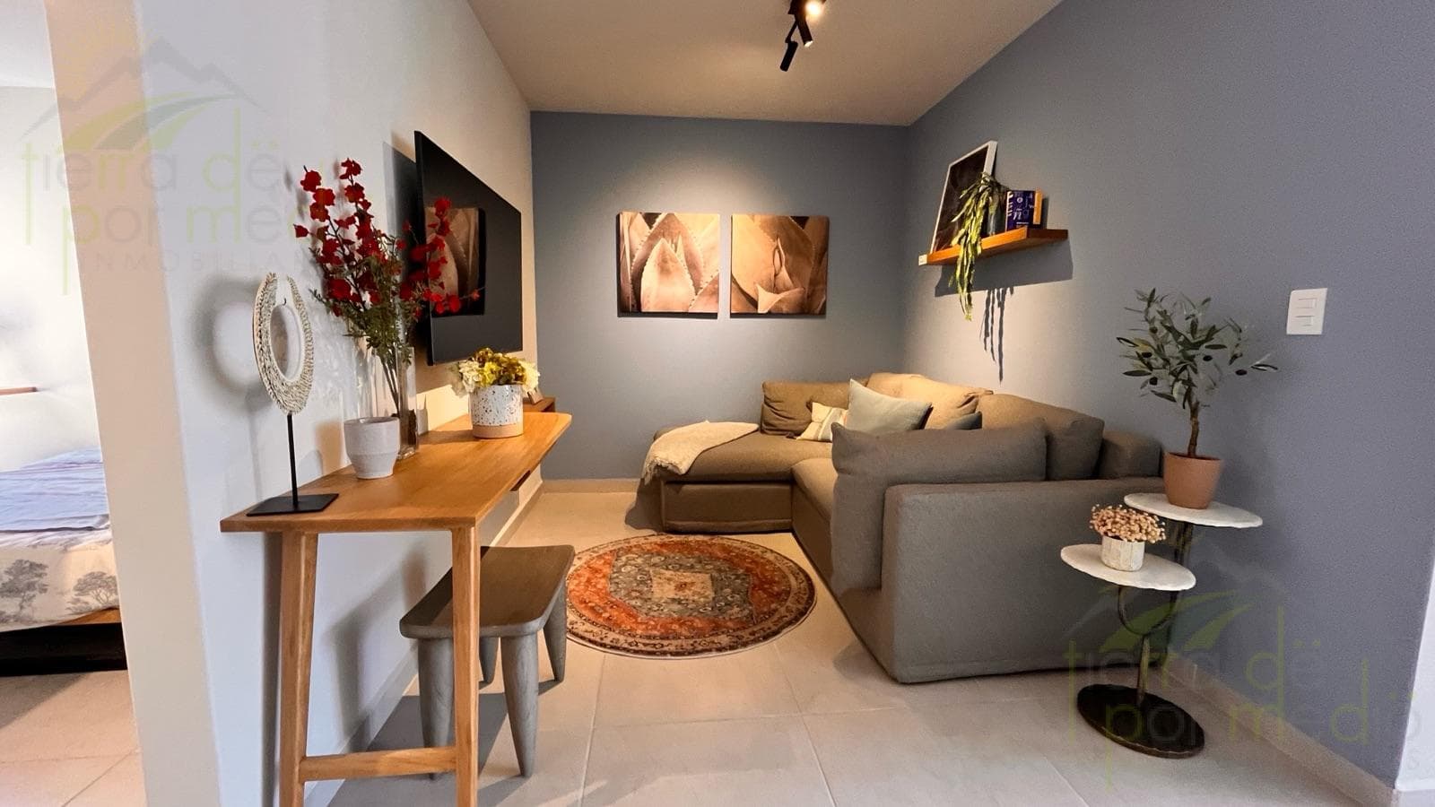 Pre-sale: Ground-floor apartment with garden and TV room / 3rd bedroom, El Mirador area